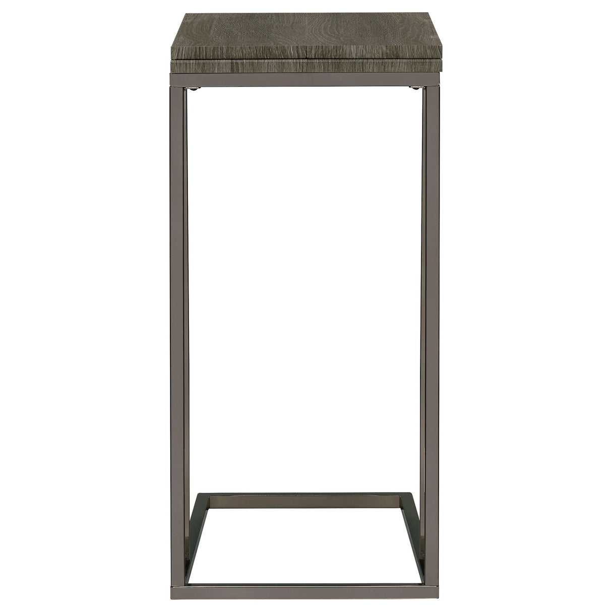Mortimer - Snack Table With Expandable Top - Gray
