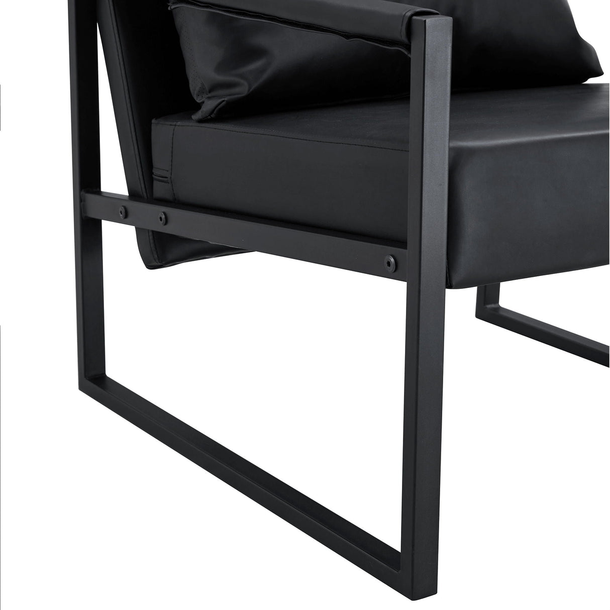 Classic And Metal Frame Sofa, Ergonomically Designed, A Perfect Blend Of Modern And Industrial Styles