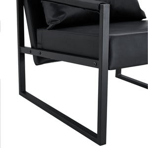 Classic And Metal Frame Sofa, Ergonomically Designed, A Perfect Blend Of Modern And Industrial Styles