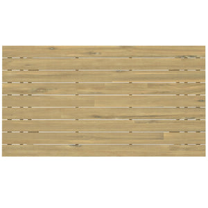 Kona - Outdoor Dining Table - Light Teak