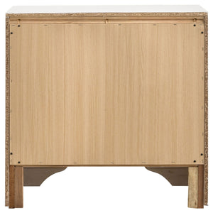 Miranda 3-drawer Nightstand Bedside Table White