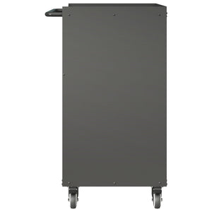 Heavy Duty Metal Storage Cabinet With Wheels 3 Drawer Tool Cabinet For Garage, Office, And Home Organizer Solutions
