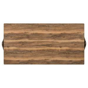 Randolph 7-piece Rectangular Dining Table Sheesham and Brown
