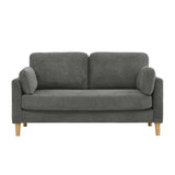 The Oliver Compact Elegance Upholstered Sofa
