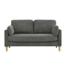 The Oliver Compact Elegance Upholstered Sofa