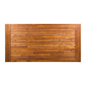 Outdoor Sandblast Finish Acacia Wood Dining Table