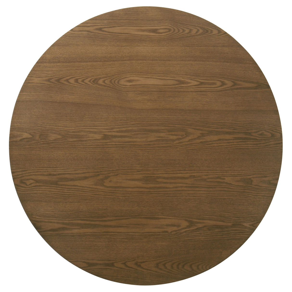 Franklin 36-inch Round Pedestal Coffee Table Dark Brown