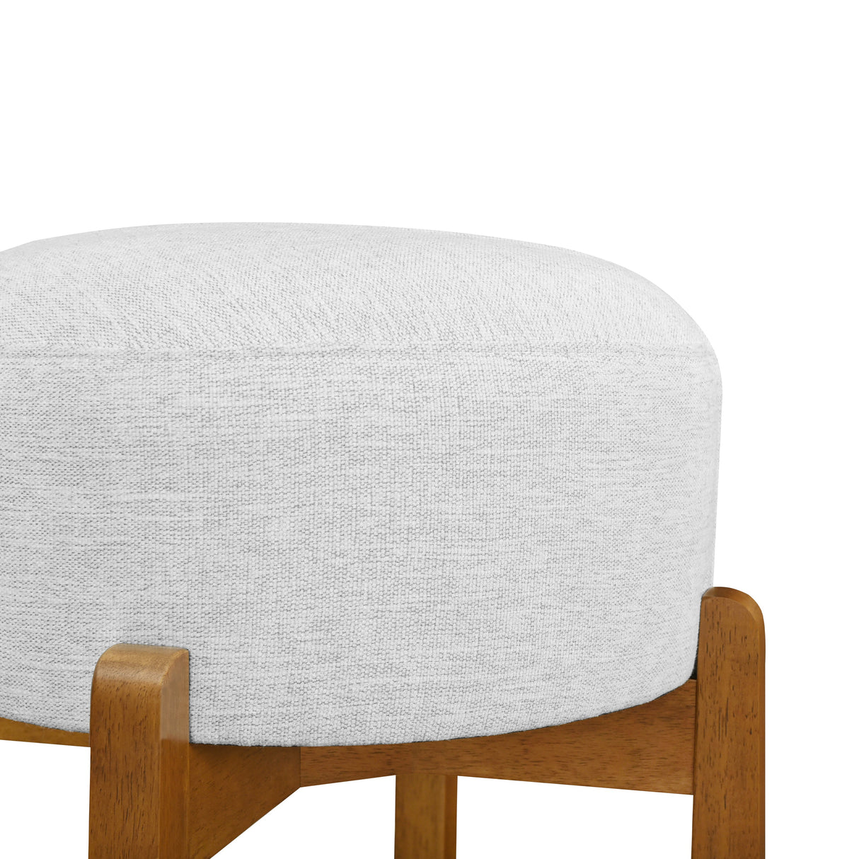 Vera Indoor Wooden Upholstered Barstool