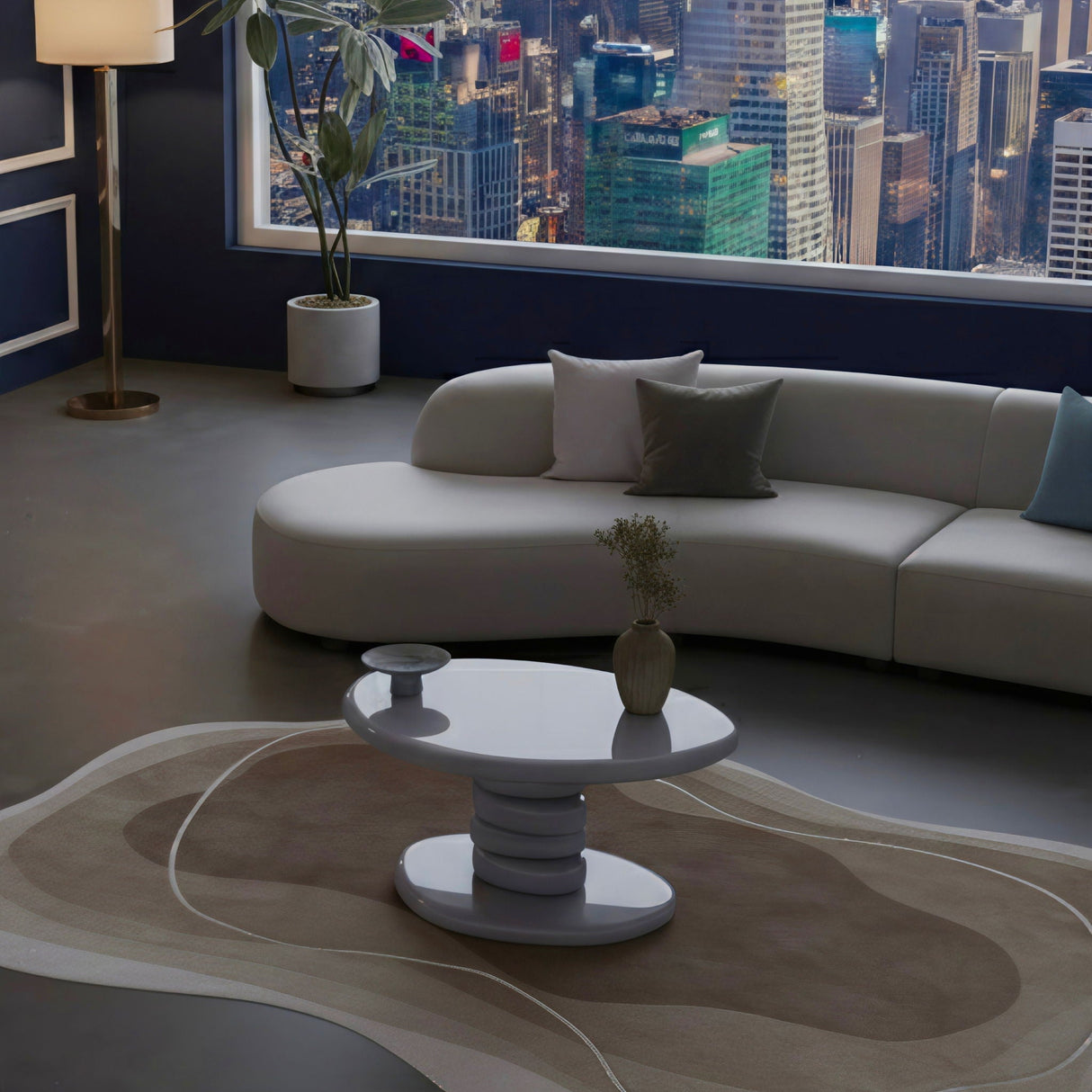 Cobblestone End Table