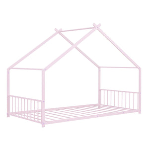 Metal House Bed