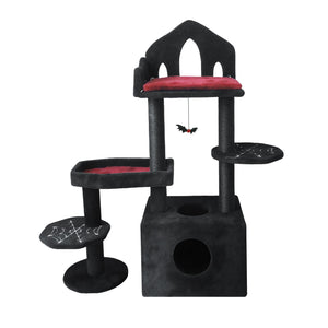 Black Gothic Cat Tree
