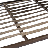 4-Piece Outdoor Patio Furniture Set with Metal Frame and Woven Rope