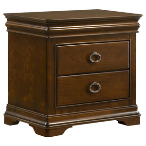 Garland 4-piece Queen Bedroom Set Brown Cherry