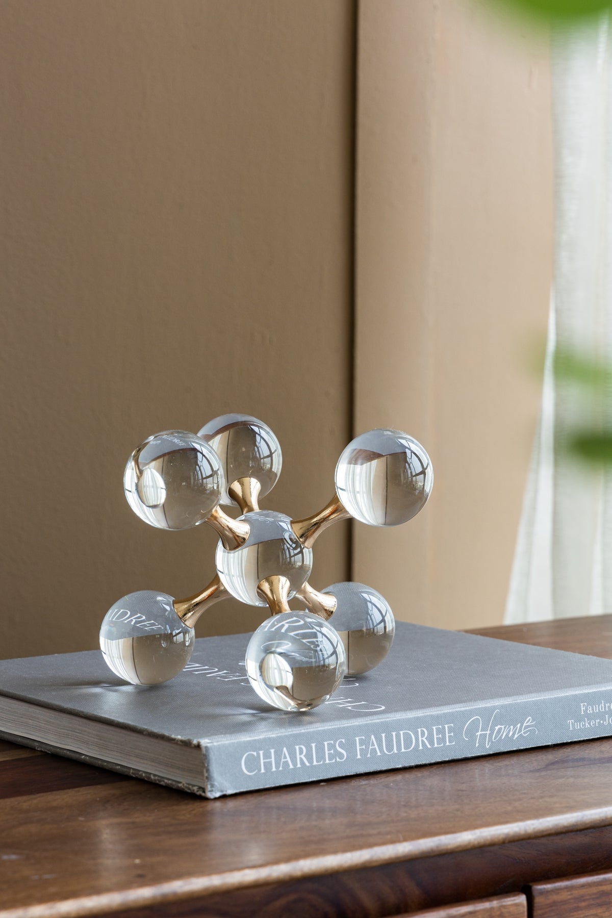 Clear Glass Sculpture