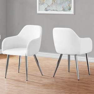 Dining Side Chair, Upholstered For Dining Room, Contemporary & Modern (Set of 2)