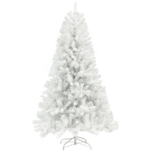 HOMCOM 7.5ft Tall Artificial Christmas Tree