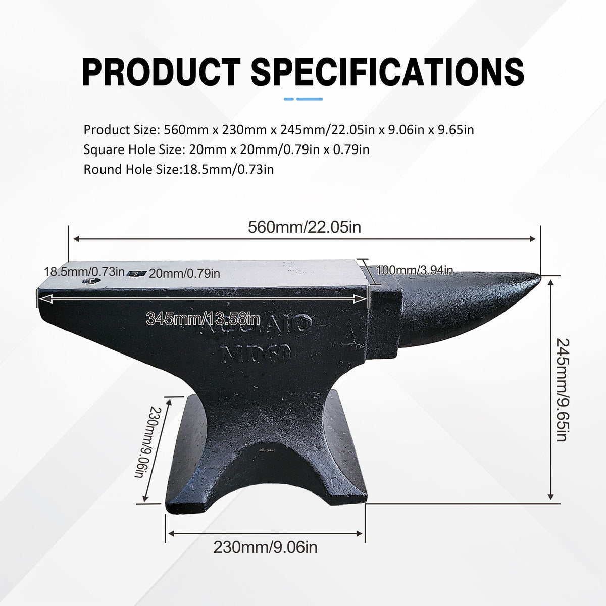 Cast Steel Anvil