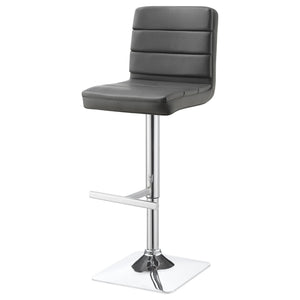 Adjustable Bar Stool (Set of 2) - Gray