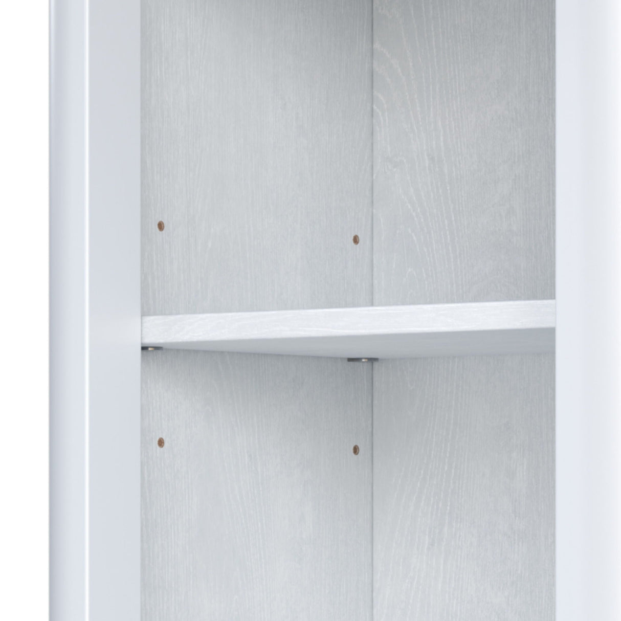 Tall Bathroom Storage Cabinet With Adjustable Shelves And 1 Drawer & Door