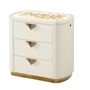 La Pierre - Bedroom Set With Upholstered LED Bed