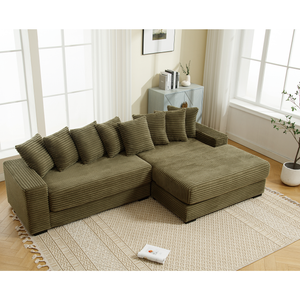 Oversized Two-Piece L-Shaped Sofa
