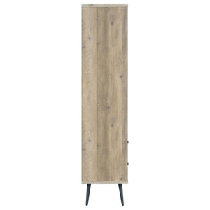 Minerva - 3 Shelf Bookcase With Drawers - Natural