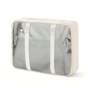 Hardshell ABS Luggage Set 24-Inch Spinner Suitcase with 2 Packing Cubes