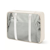 Hardshell ABS Luggage Set 24-Inch Spinner Suitcase with 2 Packing Cubes