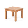 Halcyon Outdoor Side Table With Slat Design