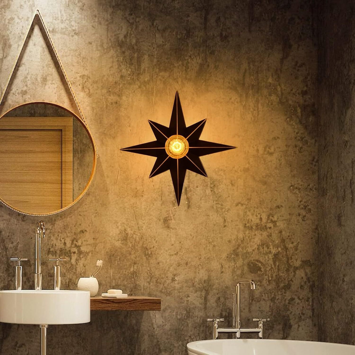 Flush Mount Industrial Ceiling Light