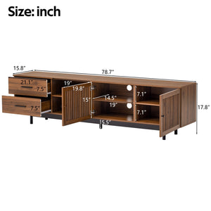 78 Inch Modern TV Stand for TVs up to 85 Inches