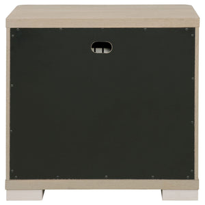 Ladera 2-drawer Nightstand Bedside Table Light Elm