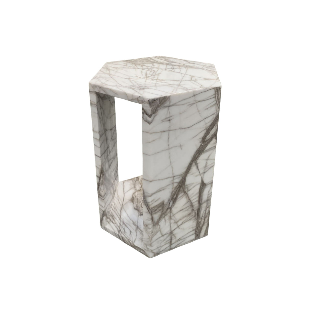 Modern Minimalist Hexagon Side Table