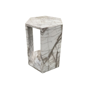 Modern Minimalist Hexagon Side Table