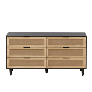 6 Drawer Storage Modern Cabinet For Bedroom