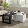 Farmhouse Lift Top Coffee Table With Barn Doors