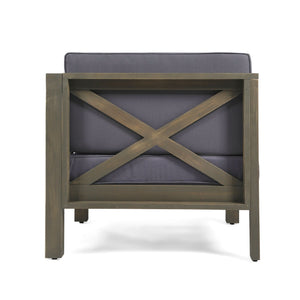 Brava - X Back Arm Chair