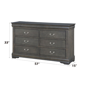 Louis Philippe Bedroom Dresser, Sleek Design