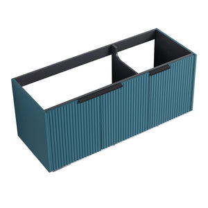 Contemporary Wall Mounted Bathroom Vanity With Soft Close Doors
