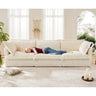 Slipcovered Modern 3 Seater Sofa