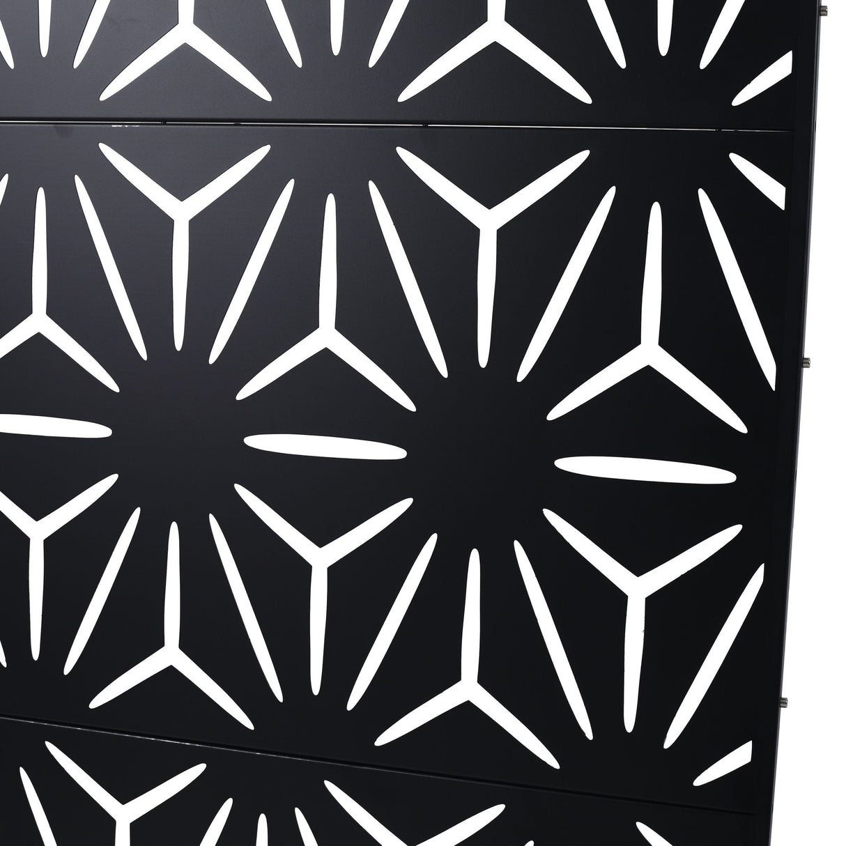 Outdoor & Indoor Metal Privacy Screen, Freestanding Decorative Panels