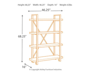 Forestmin - Bookcase - Brown / Black