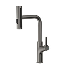 Drop-In Stainless Steel Kitchen Sink With Pull-Out Faucet And Soap Dispenser