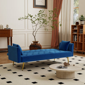 Modern Convertible 72 Inch Foldable Sleeper Sofa