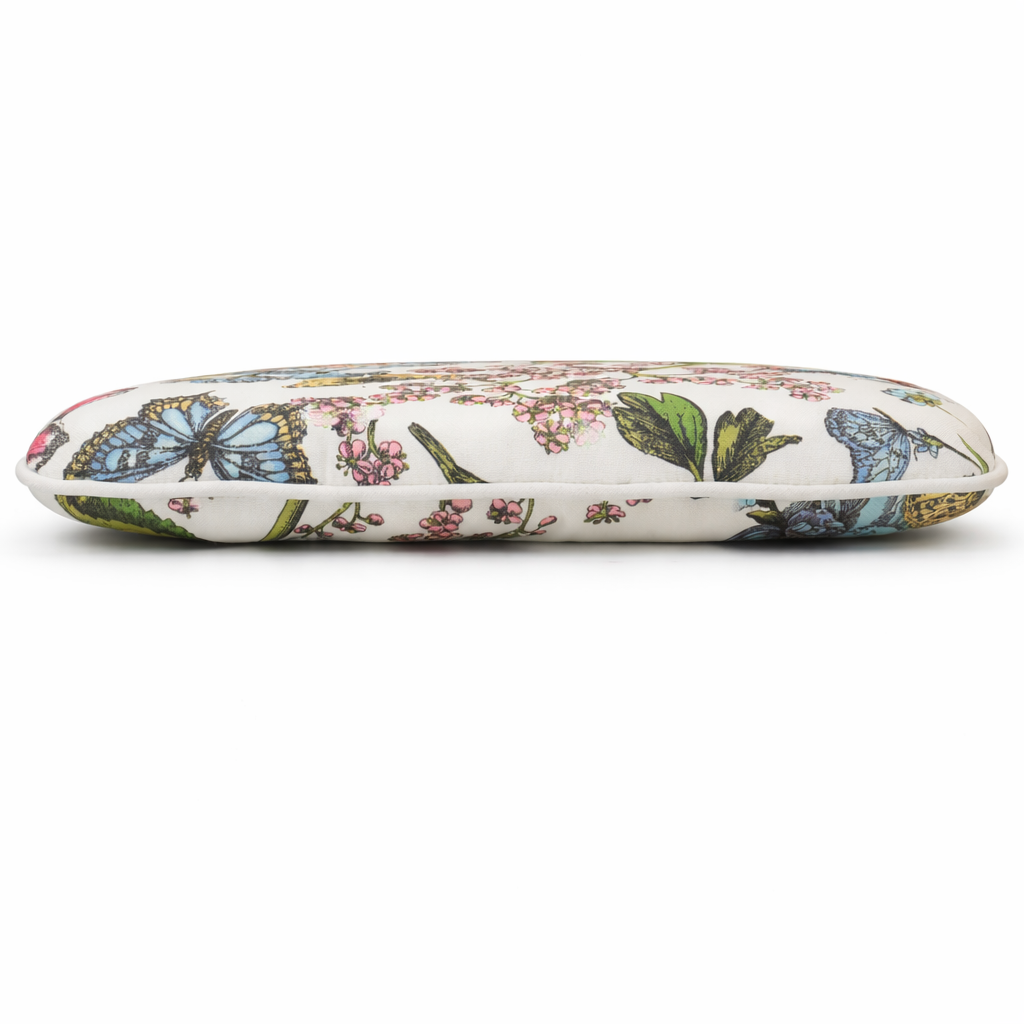 Outdoor Patio Chair Cushions, Water-Repellent U-Shape Foam - Botanical Floral Print