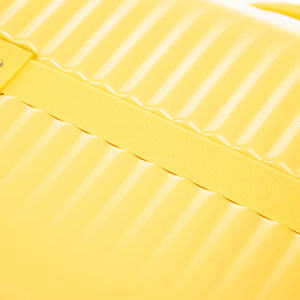 14'/20' 2-Piece ABS Spinner Wheel Luggage Set with Combination Lock