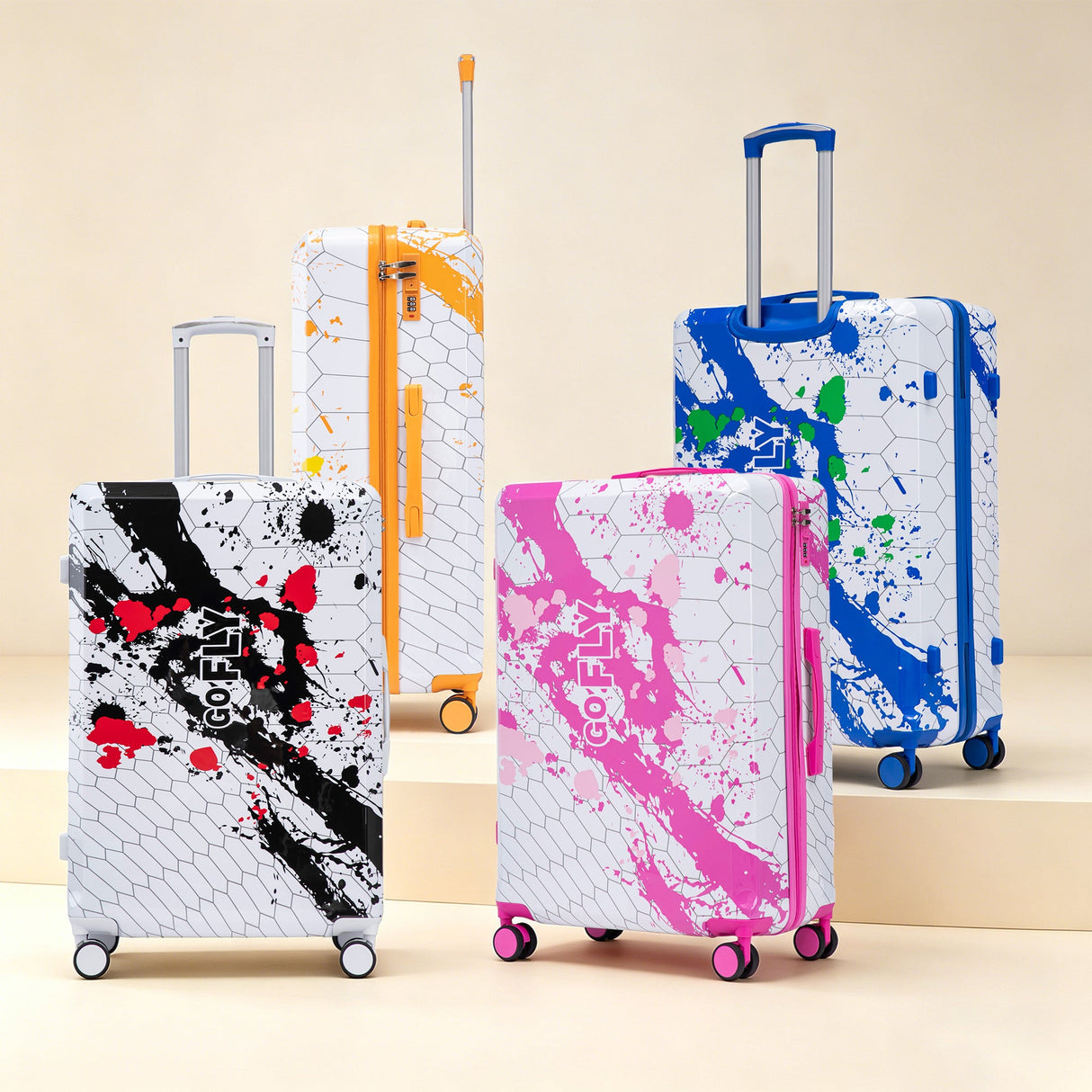 28 Inch Hard Case Luggage with Combination Lock