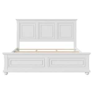 Vintage Tall Headboard Bed