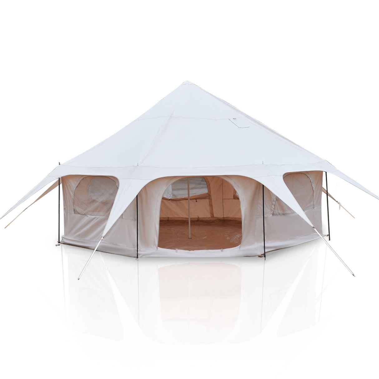 600D Oxford Bell Tent 14.8ft*9.2ft with Stove Jack