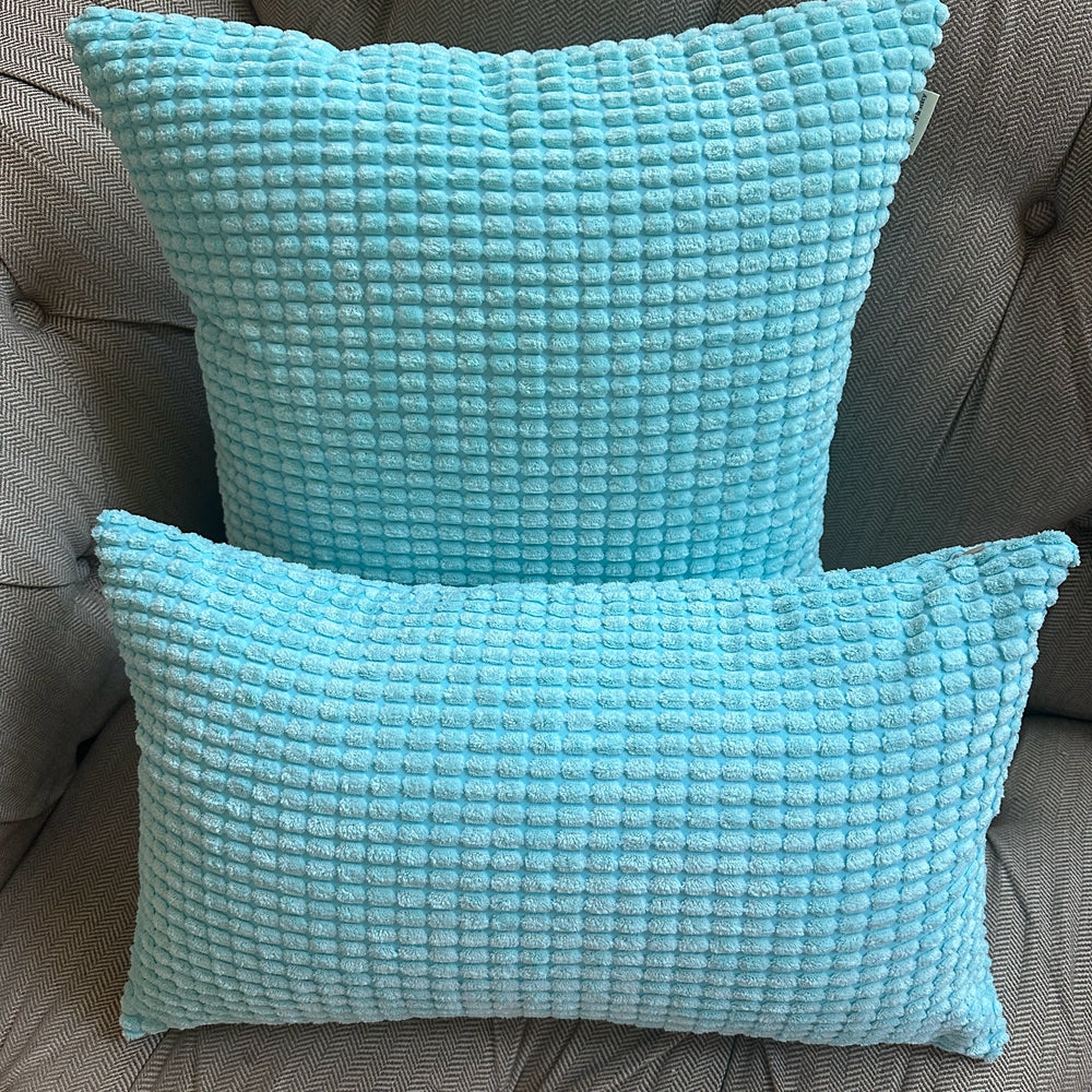 Pack of 1 Polyester Blend soft hand feeling Throw Pillow (With Insert ) 4 sizes options, navy, 18X18 – Fancy & Stacy